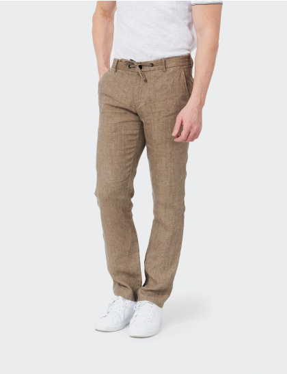 Pantaloni Bărbați W. Wegener Poker 5693 Maro