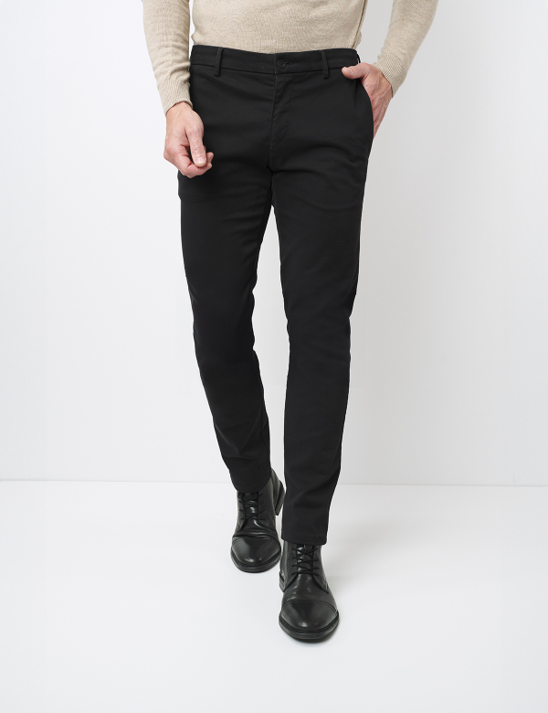 Pantaloni bărbați W. Wegener Reno-s 6500 negru 