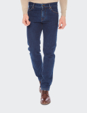 Pantaloni bărbați W. Wegener Jeans Cordoba 6894 albastru