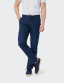 Pantaloni Bărbați W. Wegener Poker 5693 Albastru