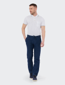 Pantaloni Bărbați W. Wegener Poker 5693 Albastru