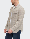 Sacou Bărbați W. Wegener overshirt Summerbreeze 5792 Bej