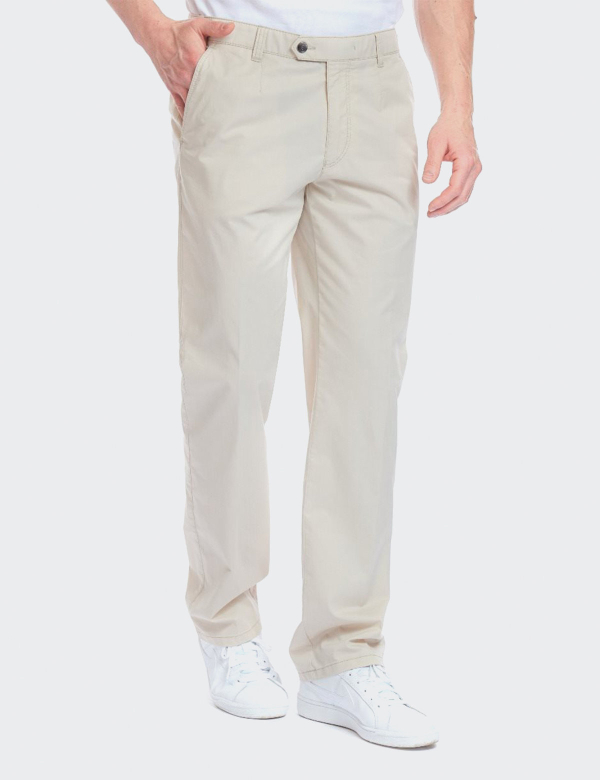 Pantaloni Bărbați Meyer Monza 5401 Crem